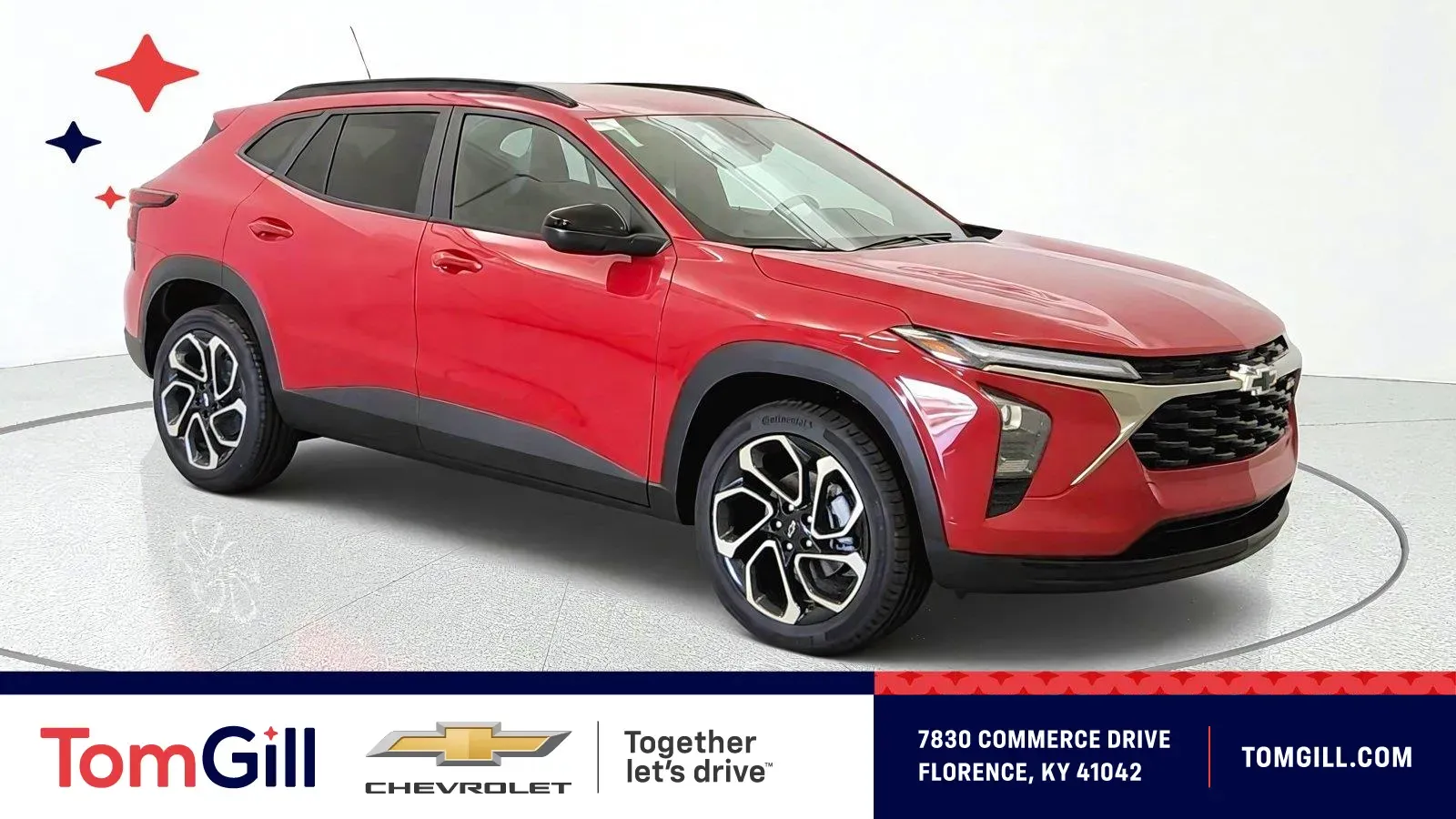 Red 2026 Chevrolet Trax 2RS for sale in Florence, KY