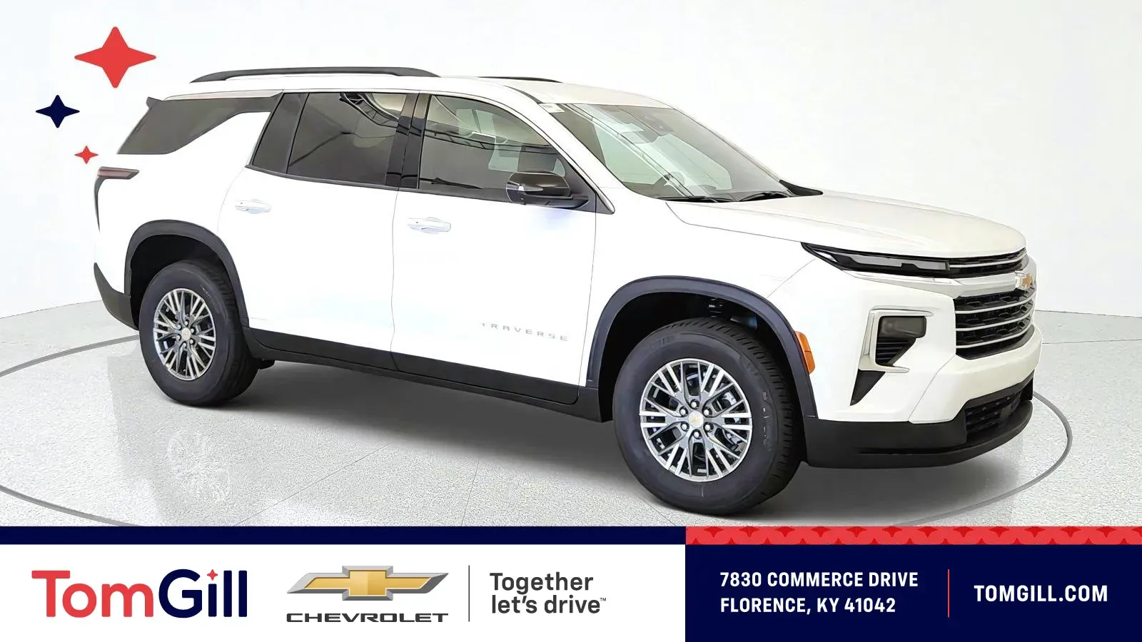 White 2027 Chevrolet Traverse FWD LT for sale in Florence, KY
