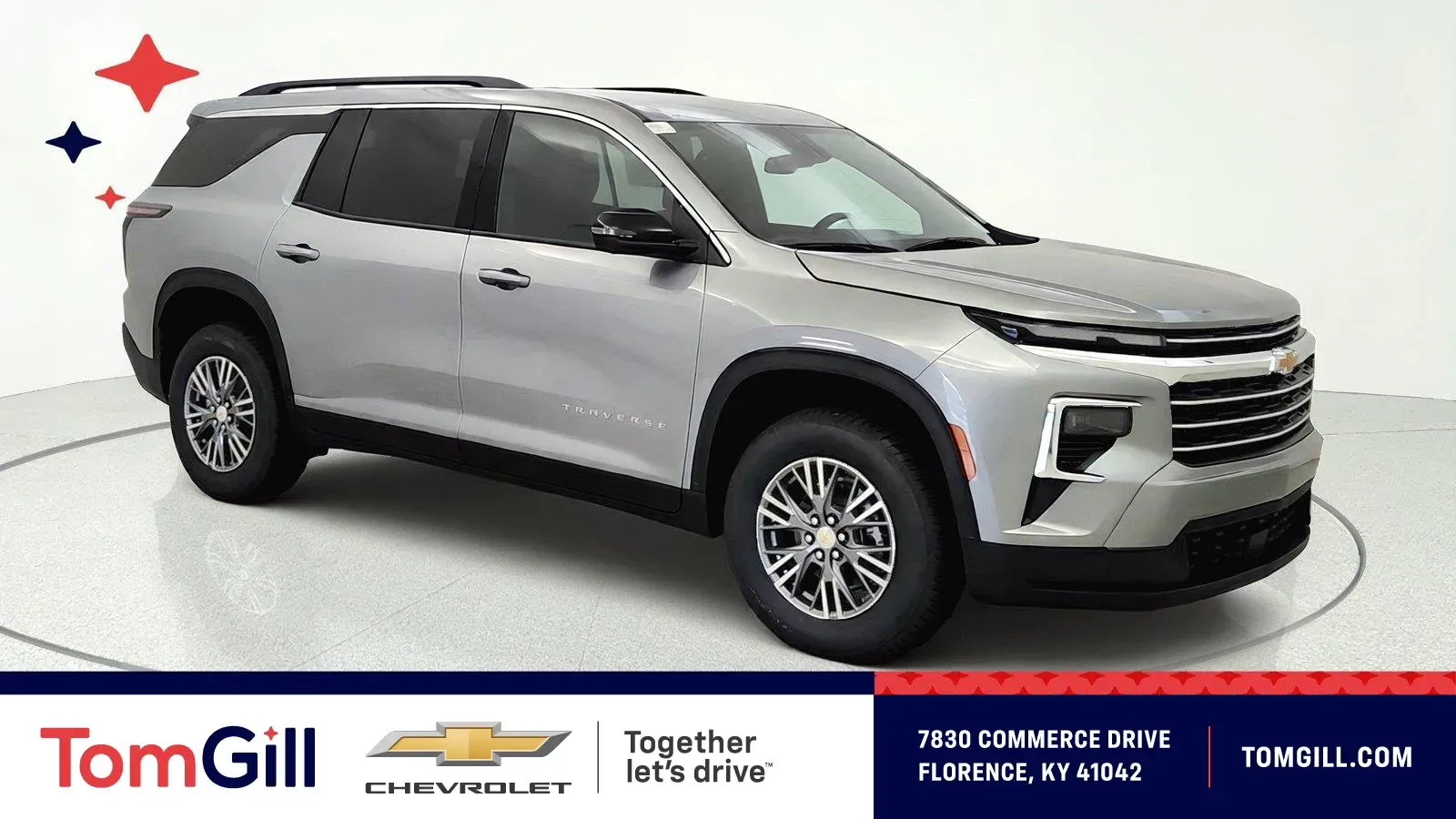 Gray 2027 Chevrolet Traverse FWD LT for sale in Florence, KY
