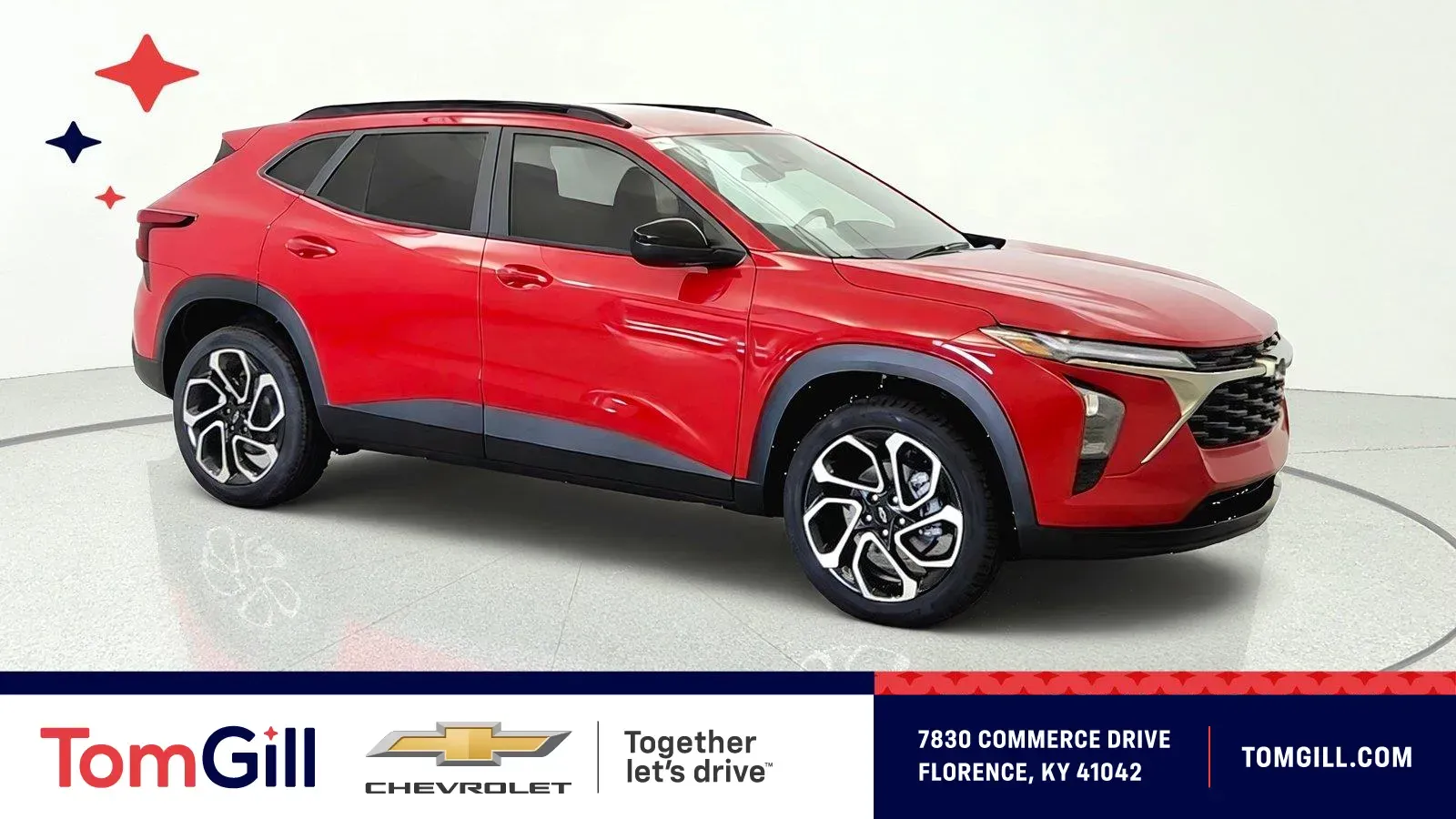 Red 2026 Chevrolet Trax 2RS for sale in Florence, KY