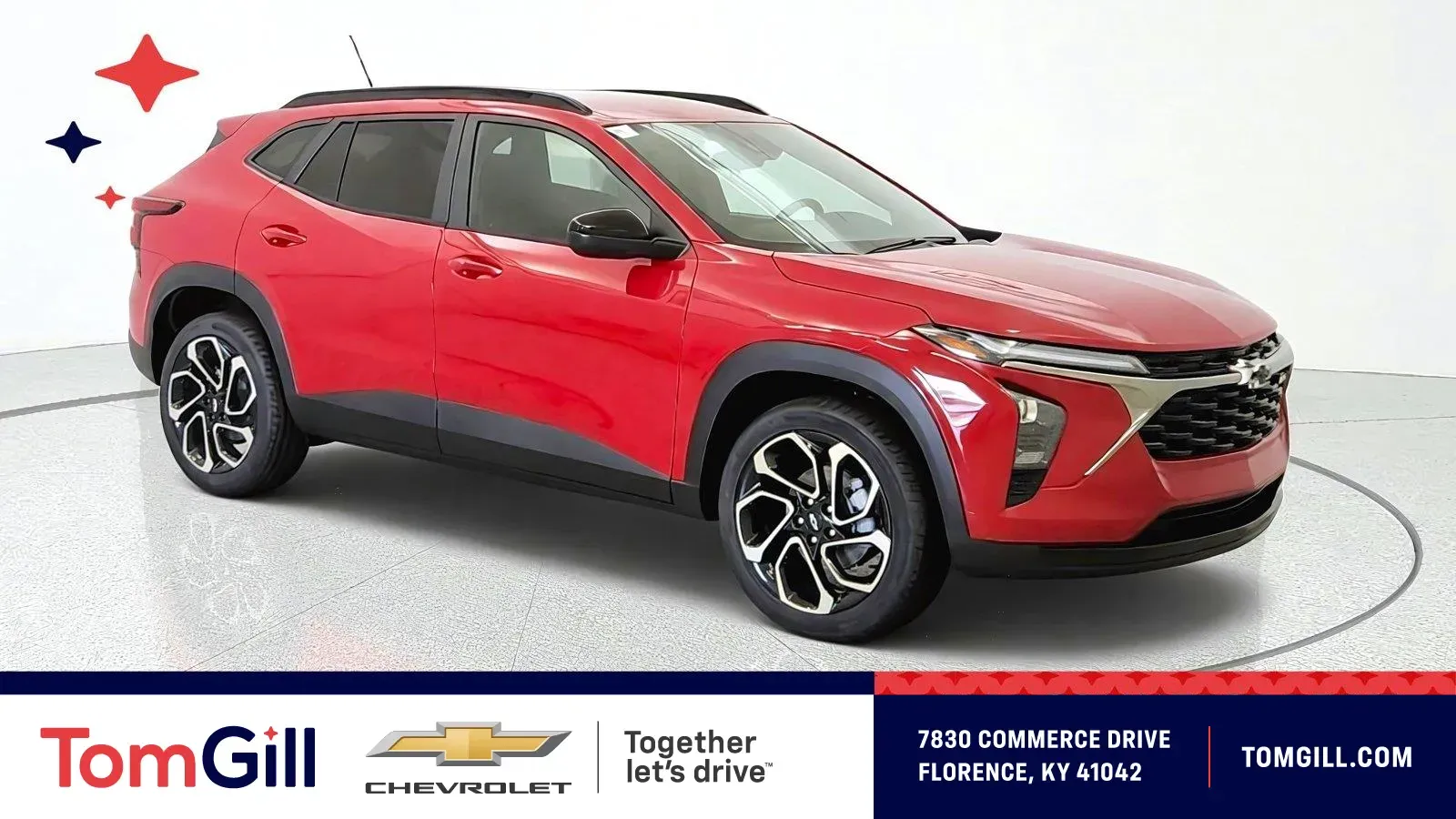 Red 2026 Chevrolet Trax 2RS for sale in Florence, KY