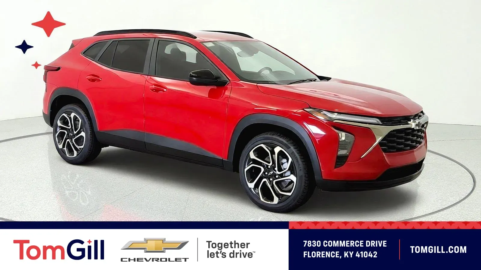 Red 2026 Chevrolet Trax 2RS for sale in Florence, KY