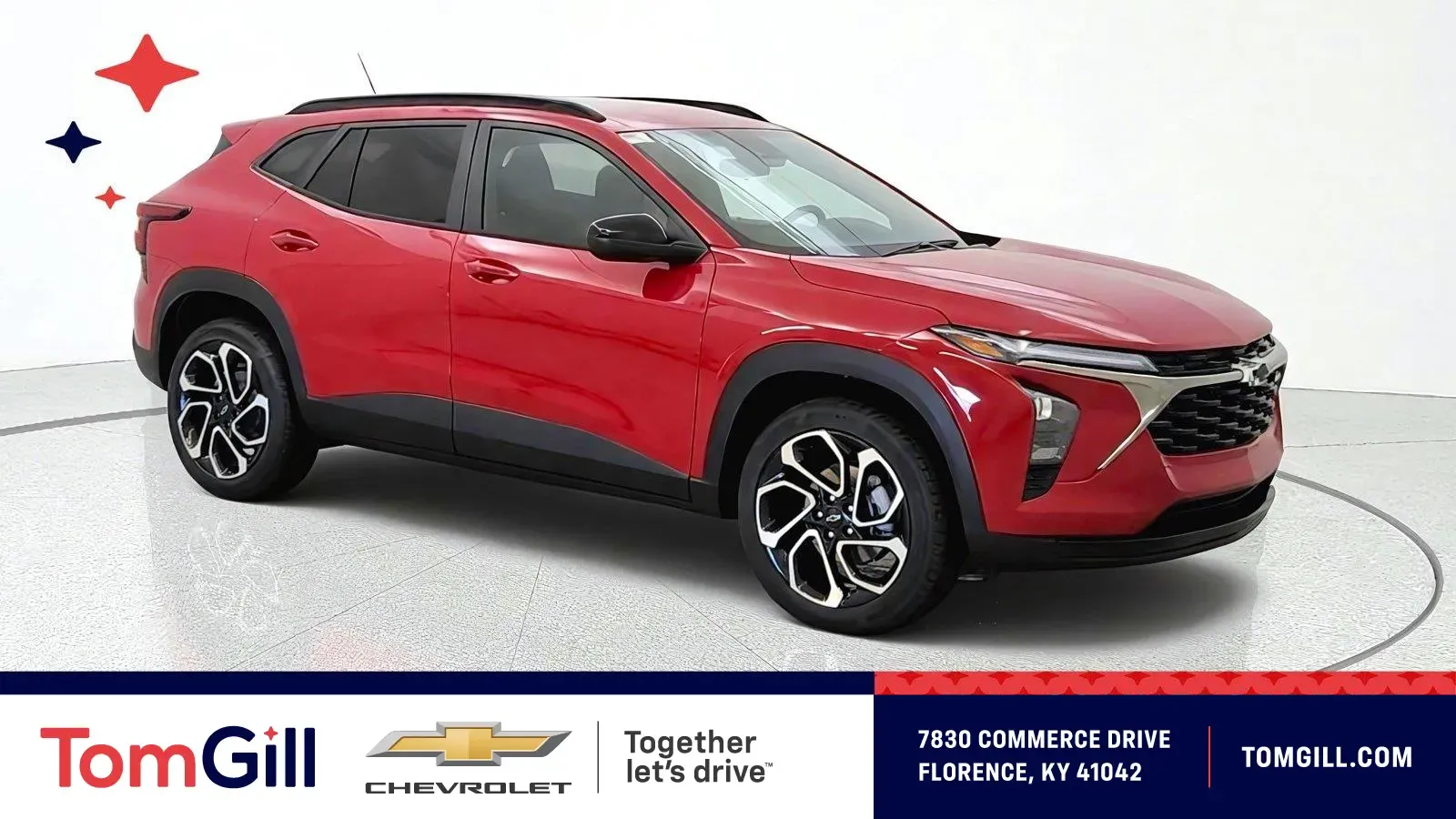 Red 2026 Chevrolet Trax 2RS for sale in Florence, KY