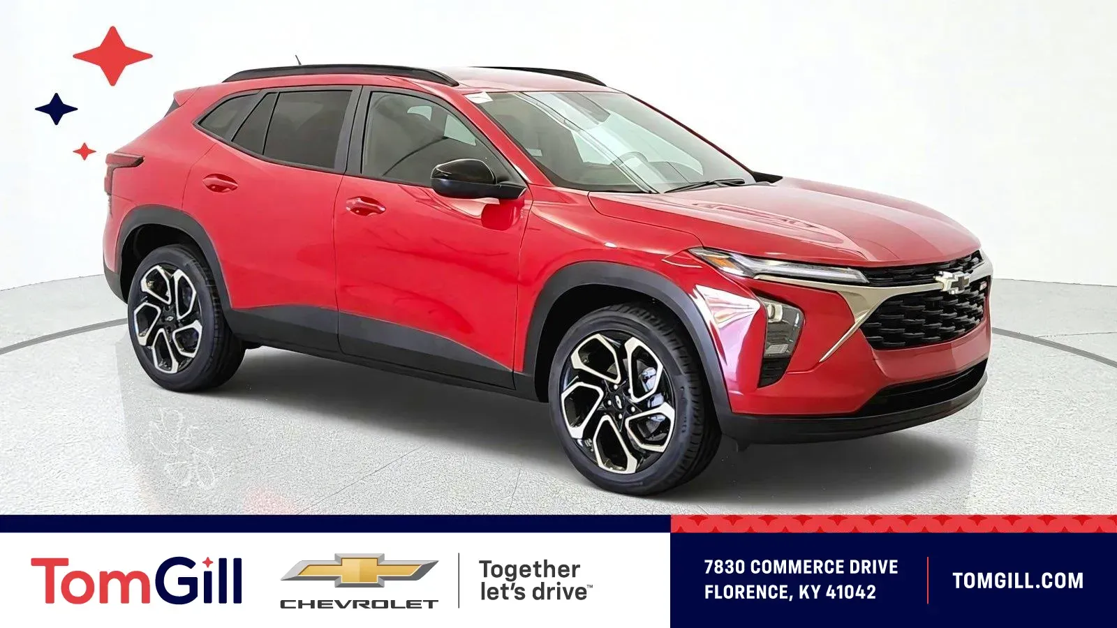Red 2026 Chevrolet Trax 2RS for sale in Florence, KY