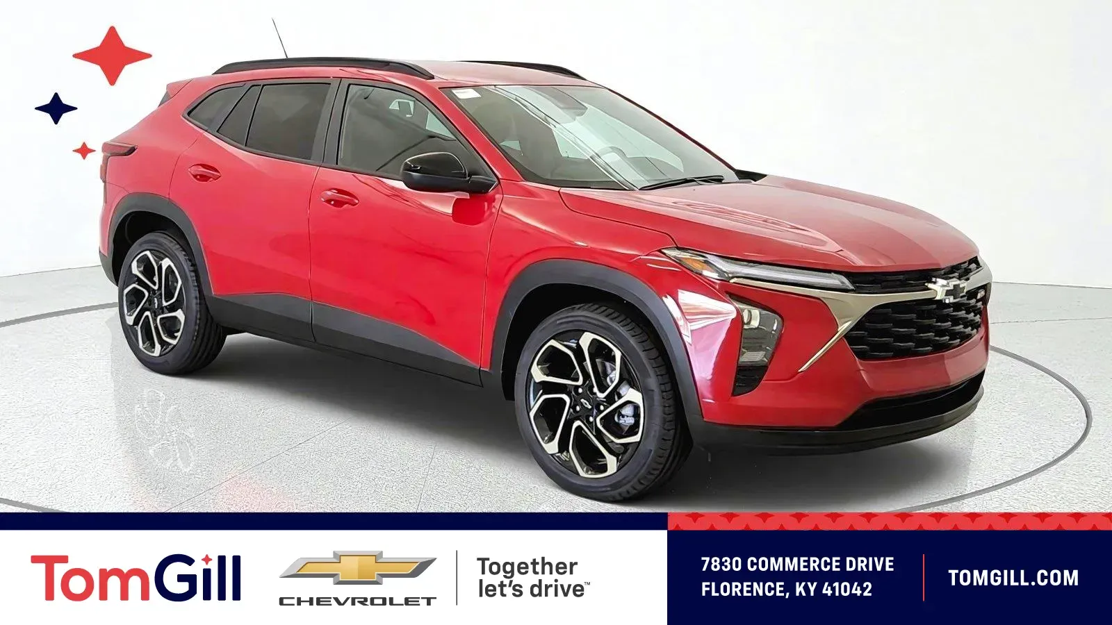 Red 2026 Chevrolet Trax 2RS for sale in Florence, KY