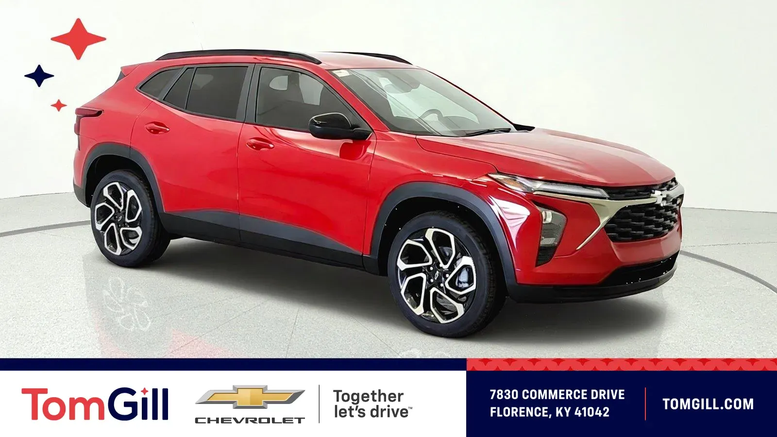 Red 2026 Chevrolet Trax 2RS for sale in Florence, KY