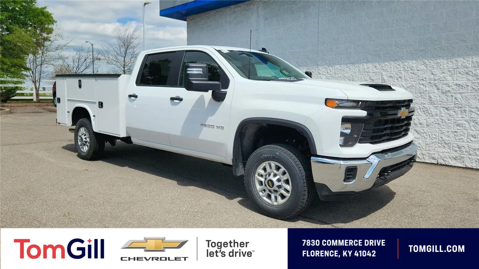 White 2026 Chevrolet Silverado 2500 HD Work Truck for sale in Florence, KY