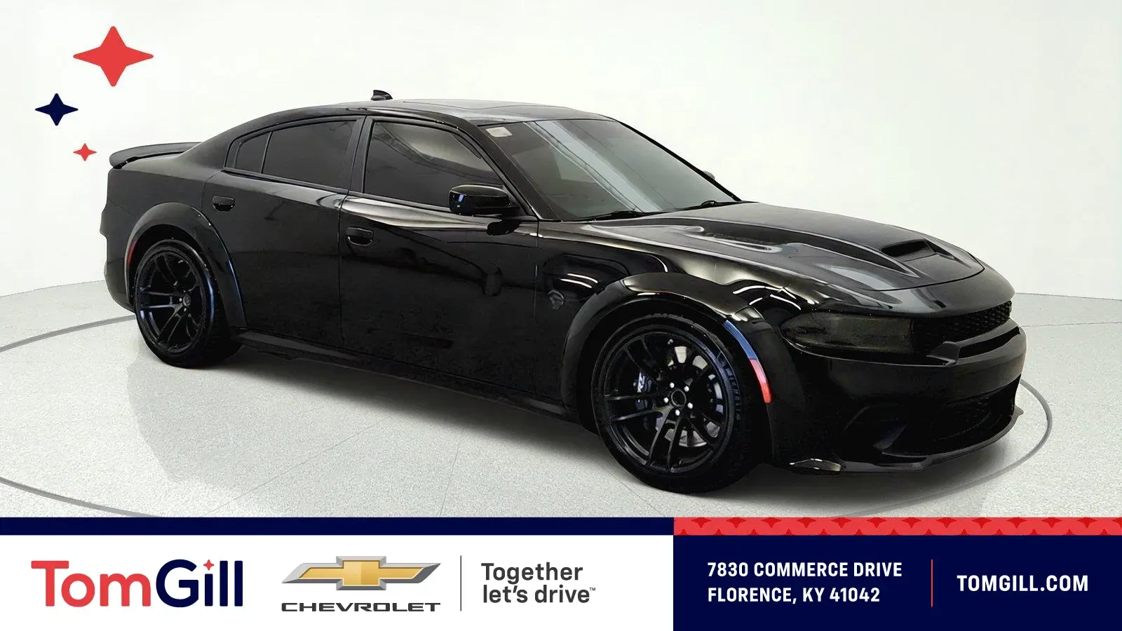 Black 2022 Dodge Charger SRT Hellcat Widebody for sale in Florence, KY