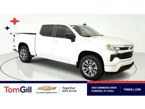 White 2026 Chevrolet Silverado 1500 RST for sale in Florence, KY