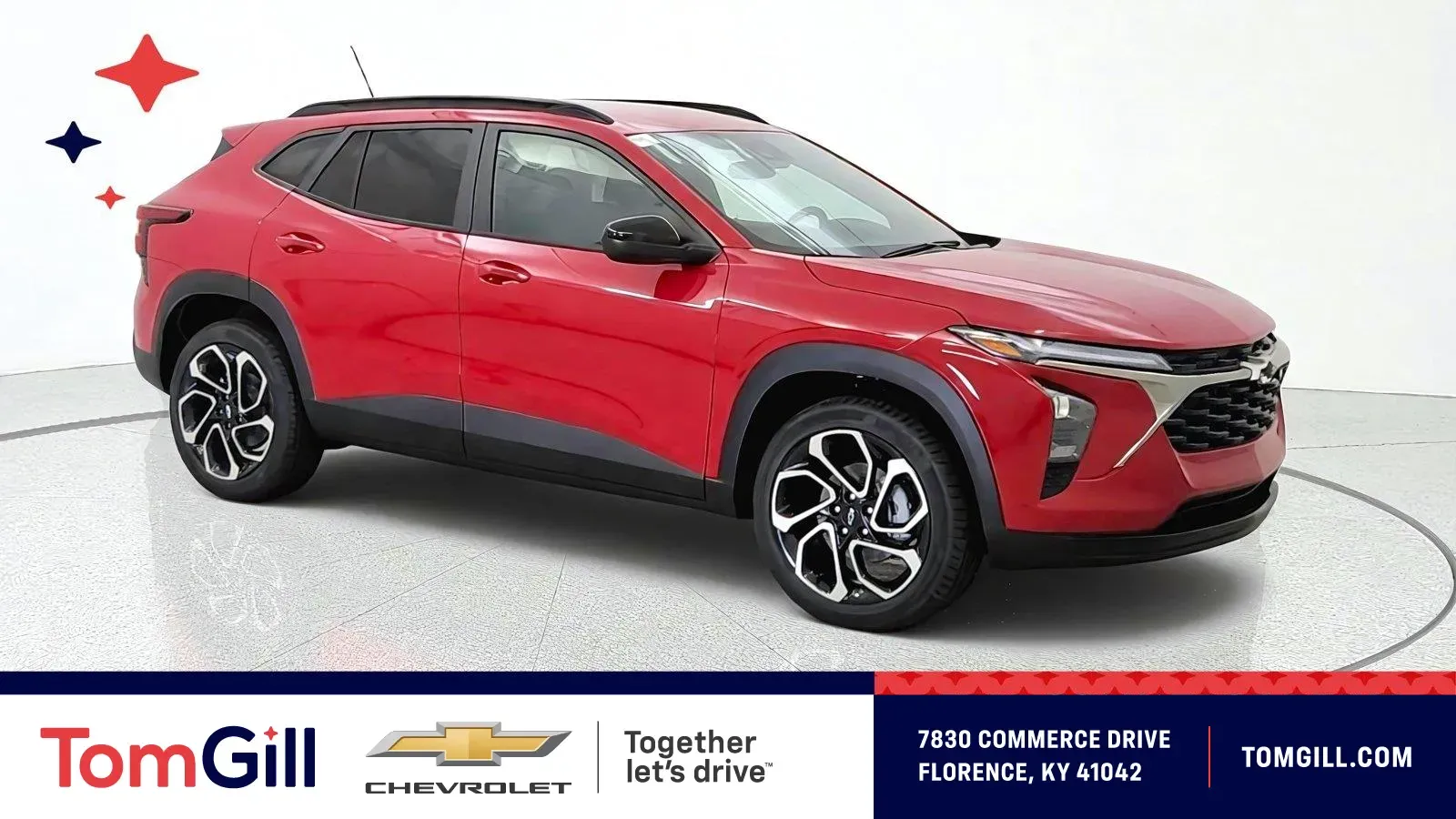 Red 2026 Chevrolet Trax 2RS for sale in Florence, KY