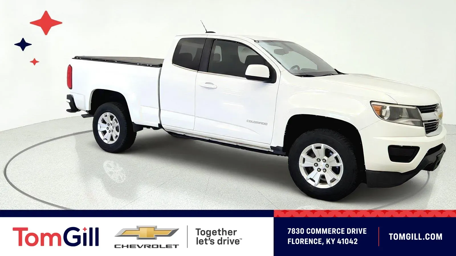 White 2018 Chevrolet Colorado 2WD LT for sale in Florence, KY