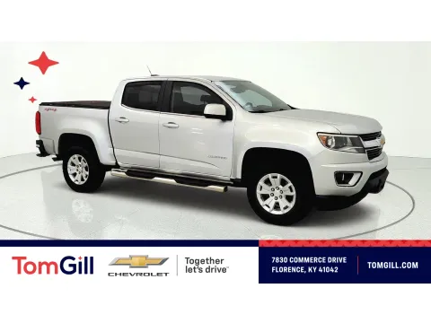 Silver 2017 Chevrolet Colorado 4WD LT for sale in Florence, KY