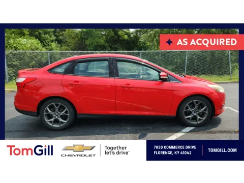 Red 2013 Ford Focus 4dr Sdn SE for sale in Florence, KY