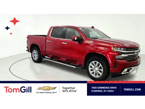Red 2022 Chevrolet Silverado 1500 LTD High Country for sale in Florence, KY