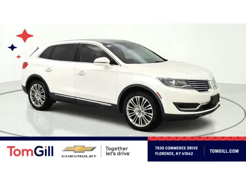 White 2018 Lincoln MKX Reserve for sale in Florence, KY