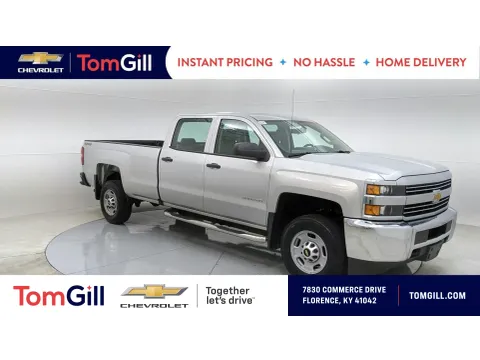 Silver 2016 Chevrolet Silverado 2500 HD Work Truck for sale in Florence, KY