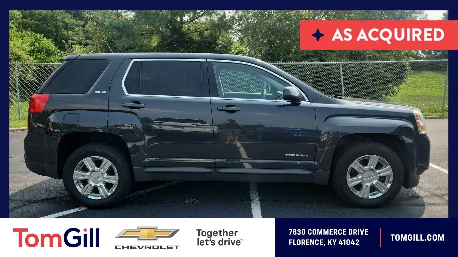 Used 2014 GMC Terrain SLE-1 with VIN 2GKALMEK8E6325771 for sale in Florence, KY