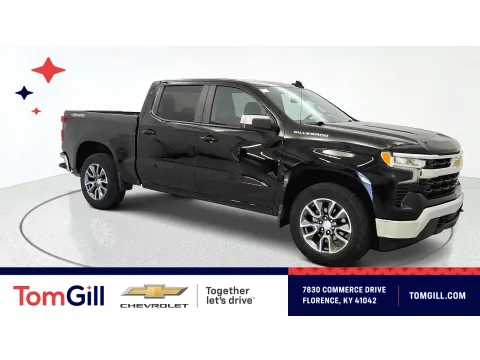 Black 2024 Chevrolet Silverado 1500 LT for sale in Florence, KY