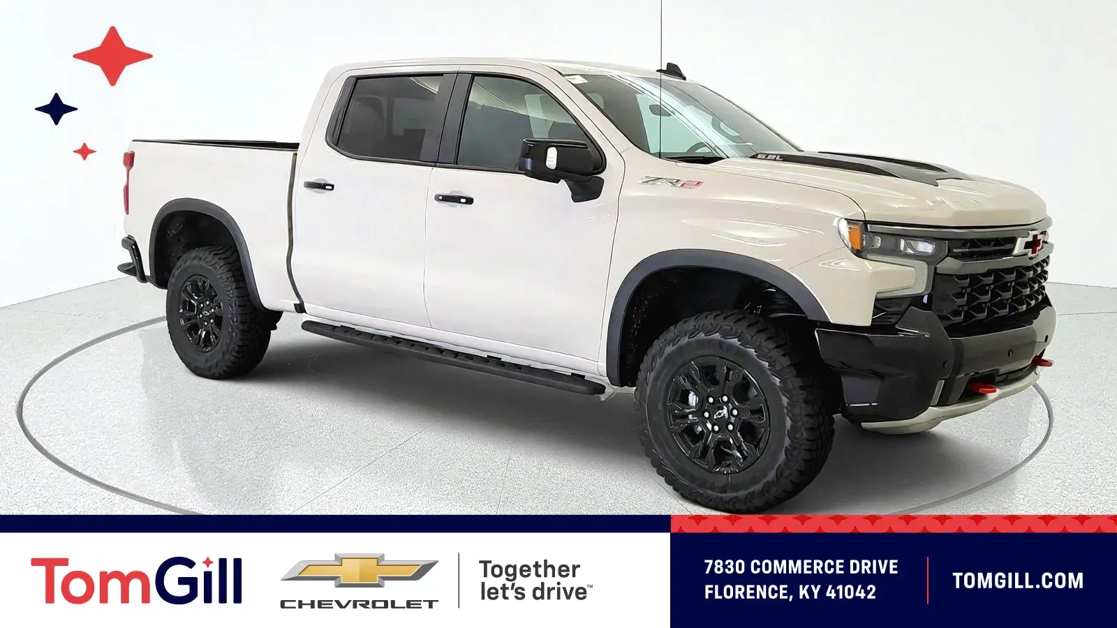 White 2026 Chevrolet Silverado 1500 ZR2 for sale in Florence, KY