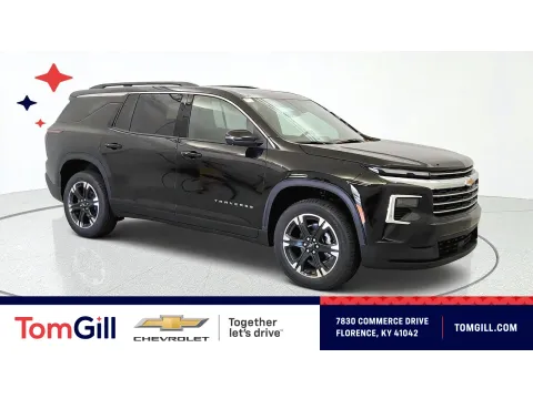Black 2027 Chevrolet Traverse AWD LT for sale in Florence, KY