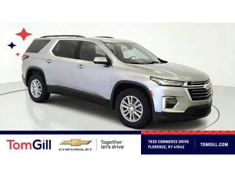 Gray 2023 Chevrolet Traverse LT Cloth for sale in Florence, KY