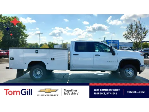 White 2026 Chevrolet Silverado 3500 HD CC Work Truck for sale in Florence, KY
