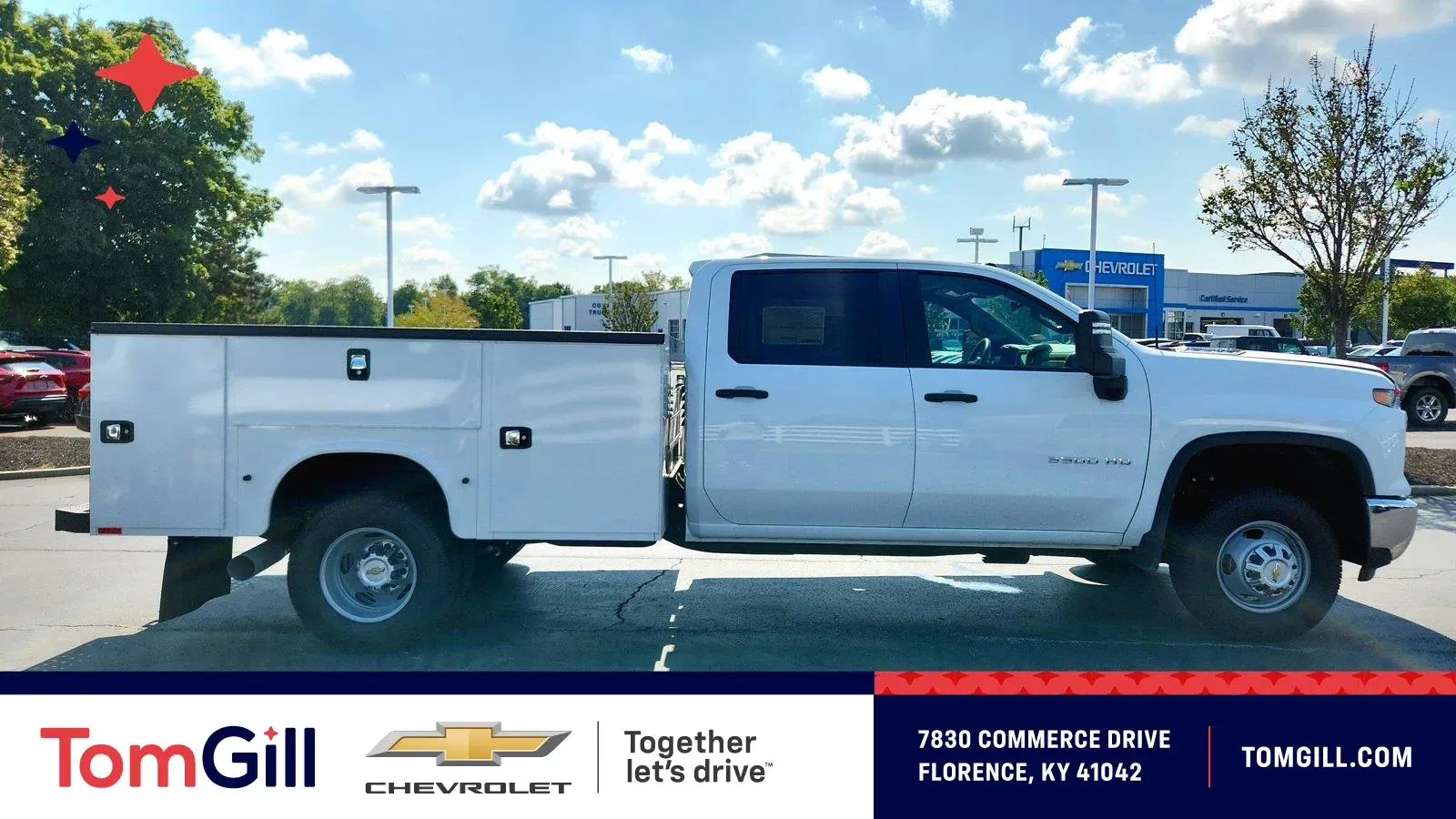 White 2026 Chevrolet Silverado 3500 HD CC Work Truck for sale in Florence, KY