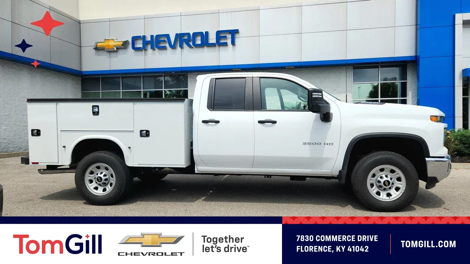 White 2026 Chevrolet Silverado 3500 HD Work Truck for sale in Florence, KY