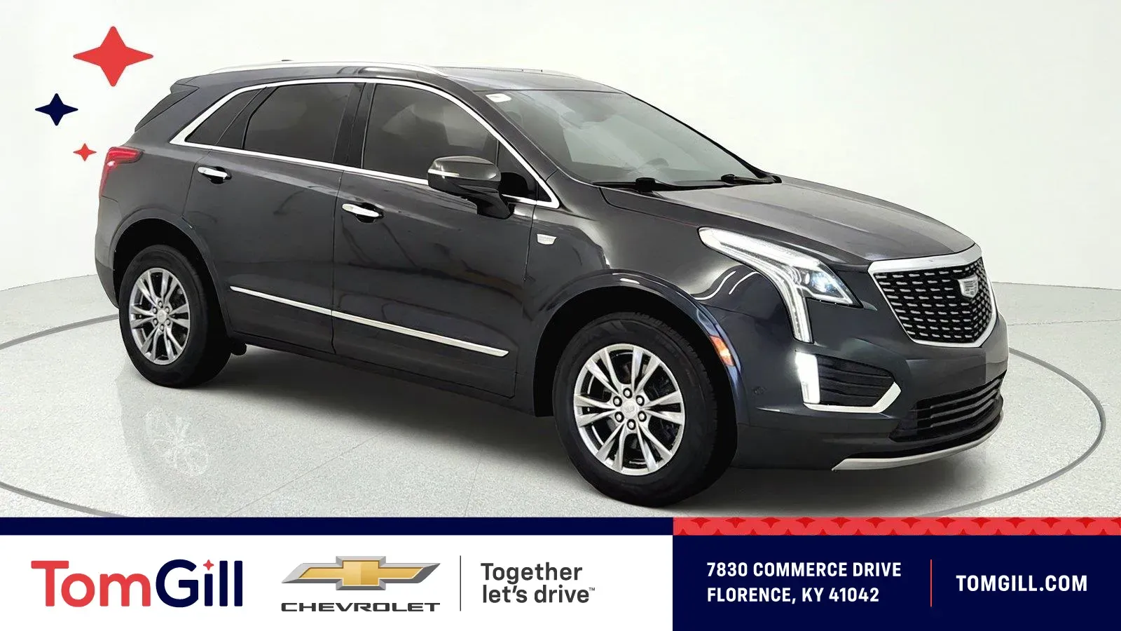 Gray 2021 Cadillac XT5 AWD Premium Luxury for sale in Florence, KY