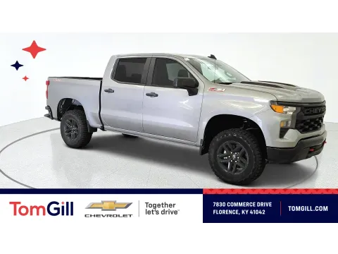 Gray 2026 Chevrolet Silverado 1500 Custom Trail Boss for sale in Florence, KY