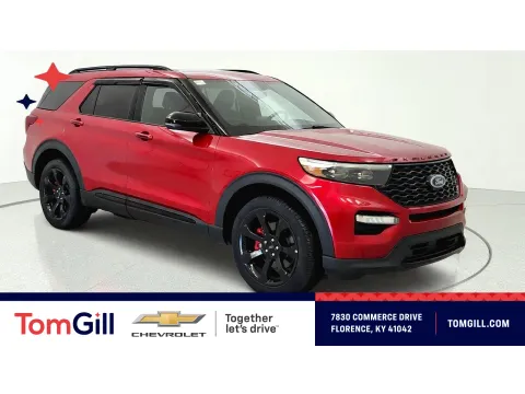 Red 2023 Ford Explorer ST for sale in Florence, KY