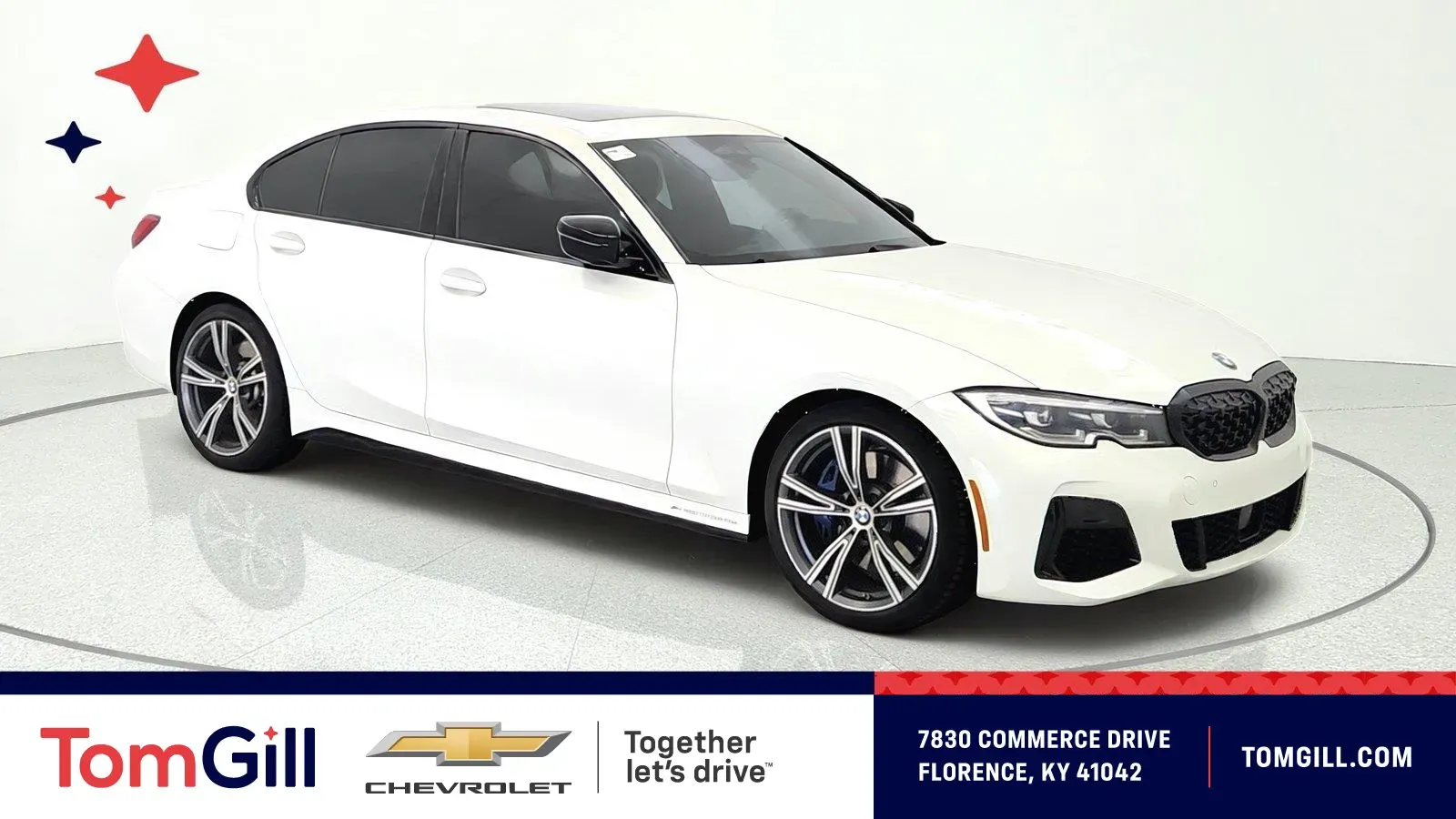 White 2021 BMW 3 Series M340i xDrive for sale in Florence, KY