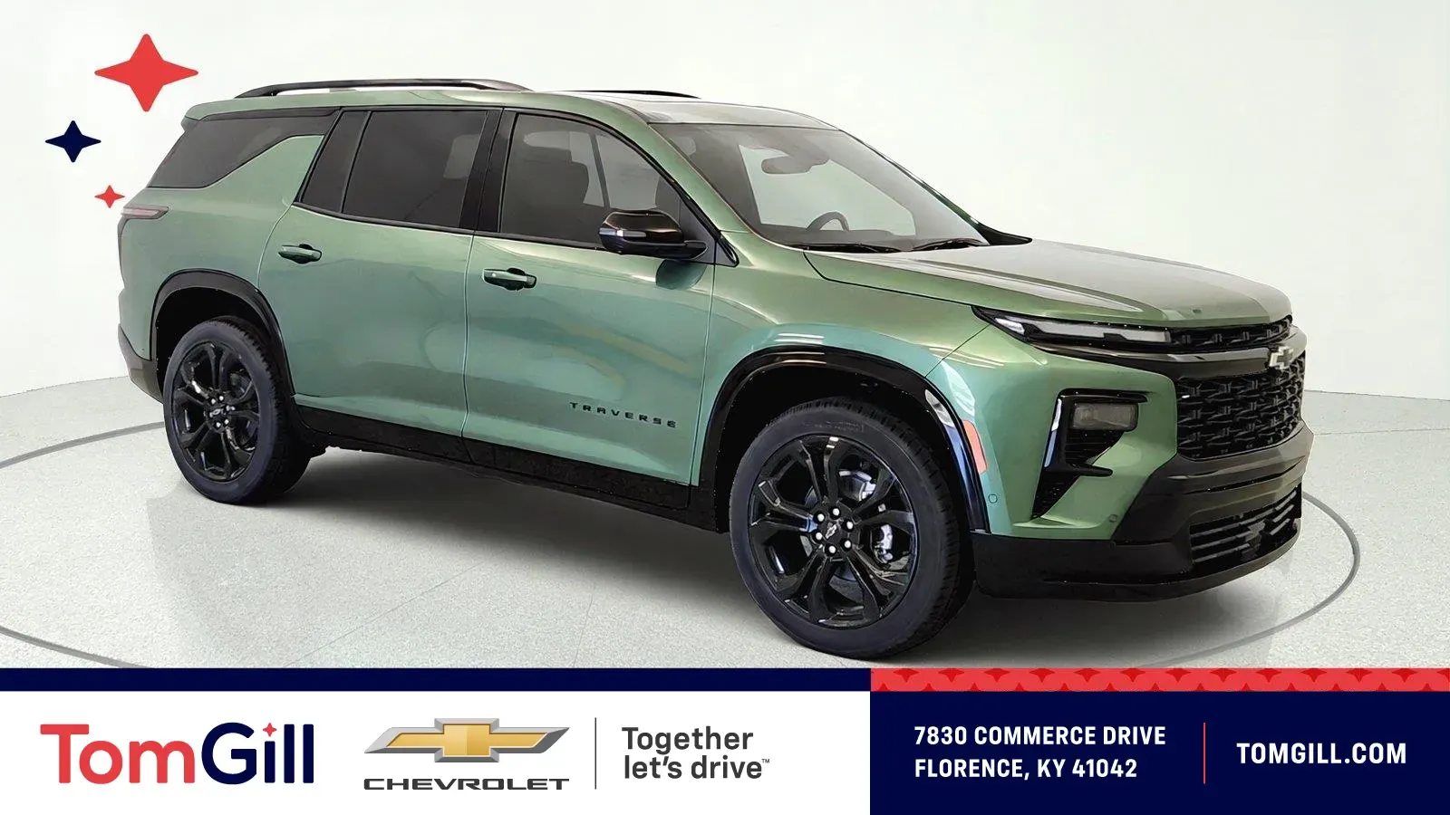 Green 2027 Chevrolet Traverse AWD RS for sale in Florence, KY