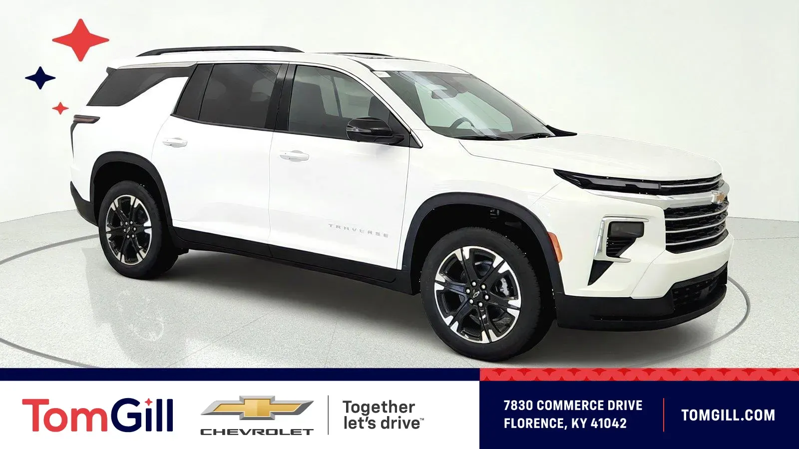 White 2027 Chevrolet Traverse AWD LT for sale in Florence, KY