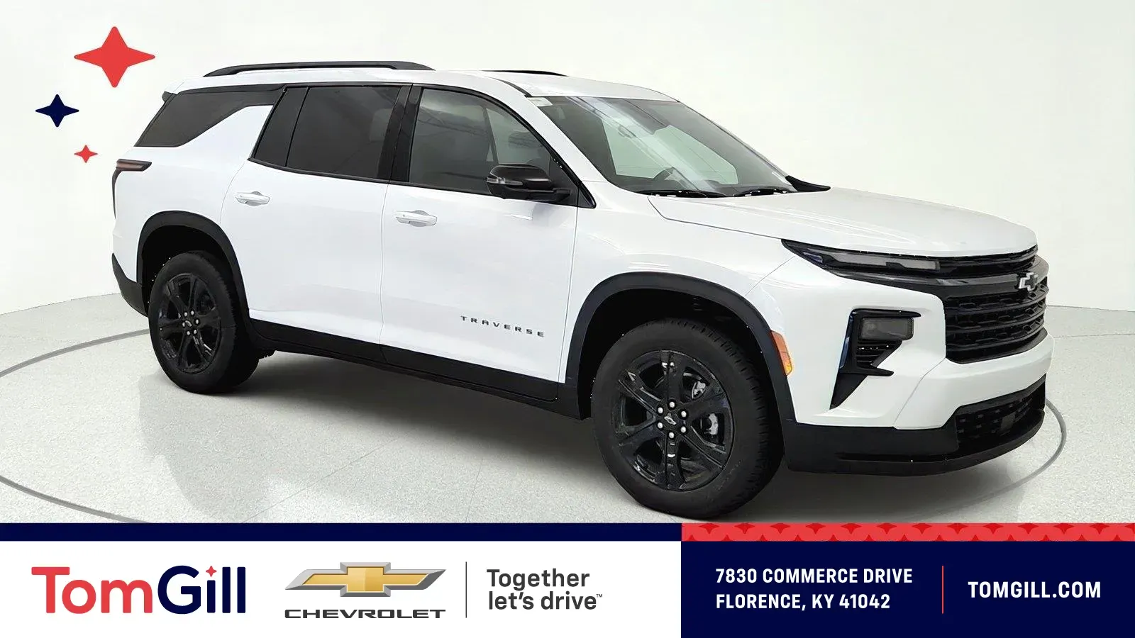 White 2027 Chevrolet Traverse FWD LT for sale in Florence, KY