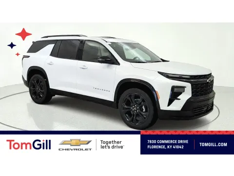 White 2027 Chevrolet Traverse AWD RS for sale in Florence, KY