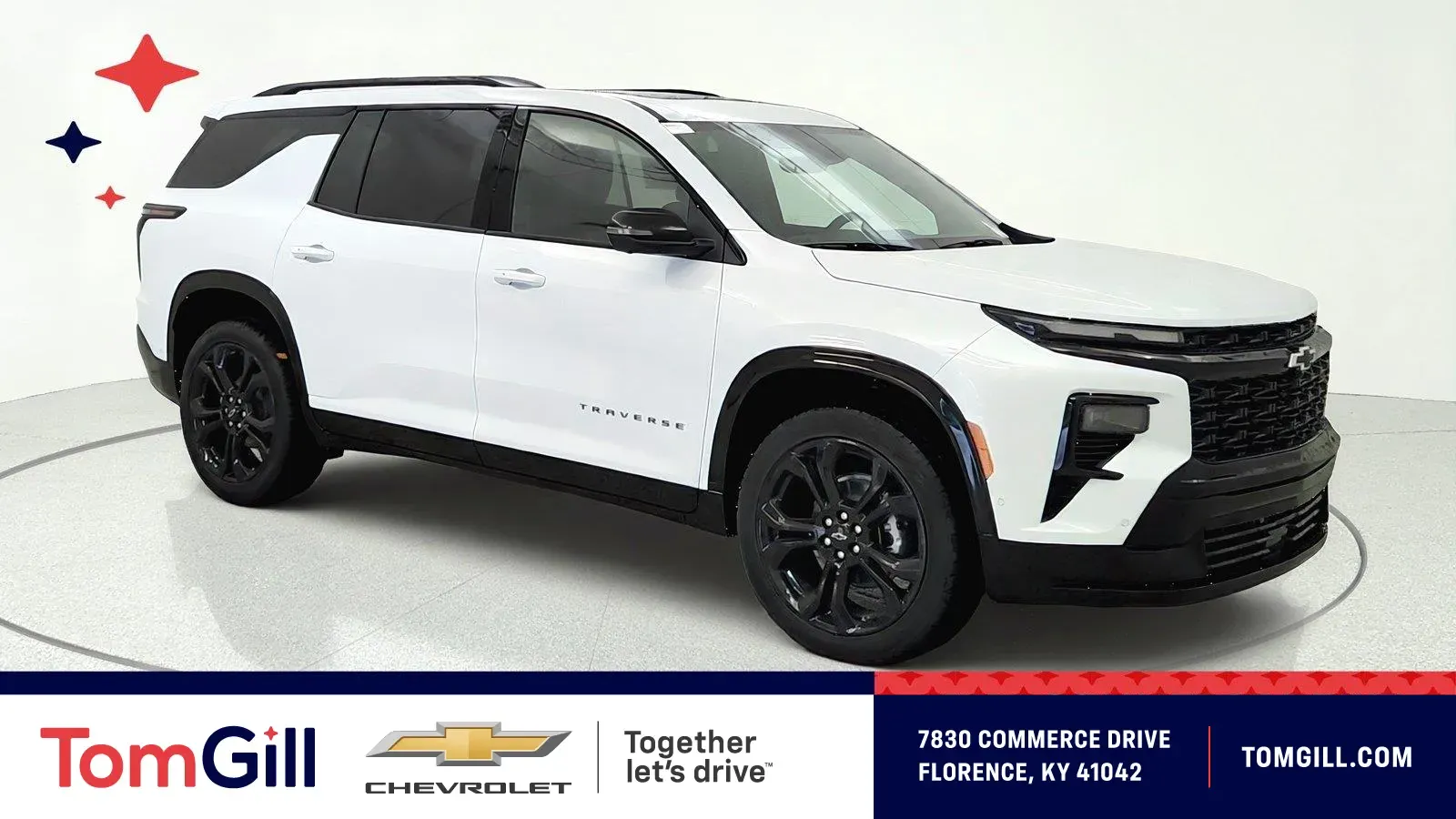 White 2027 Chevrolet Traverse AWD RS for sale in Florence, KY