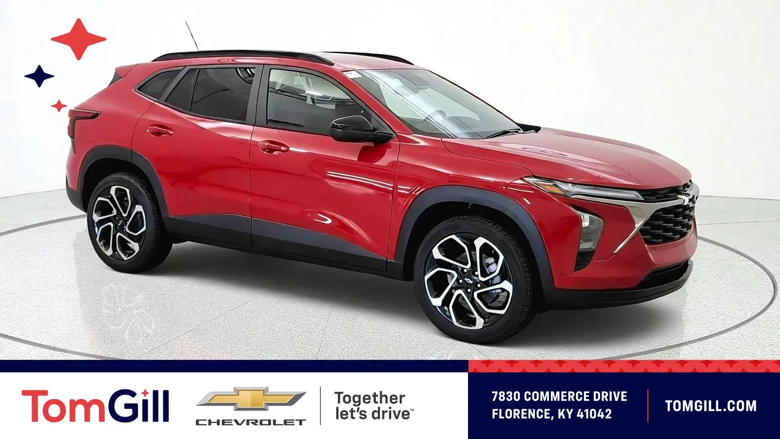 Red 2026 Chevrolet Trax 2RS for sale in Florence, KY
