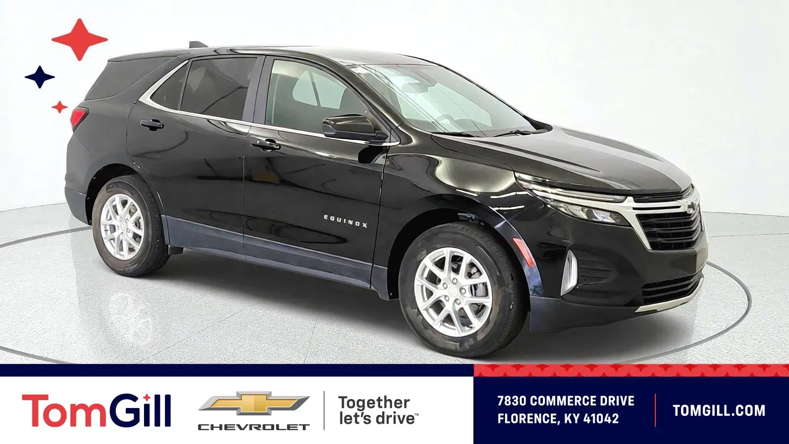 Black 2024 Chevrolet Equinox LT for sale in Florence, KY