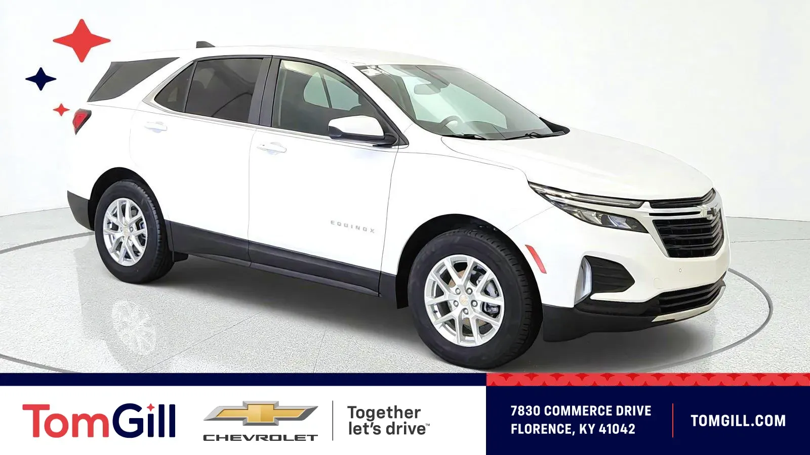 White 2024 Chevrolet Equinox LT for sale in Florence, KY