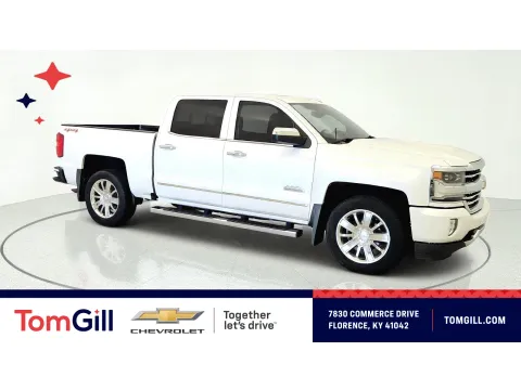 White 2016 Chevrolet Silverado 1500 High Country for sale in Florence, KY