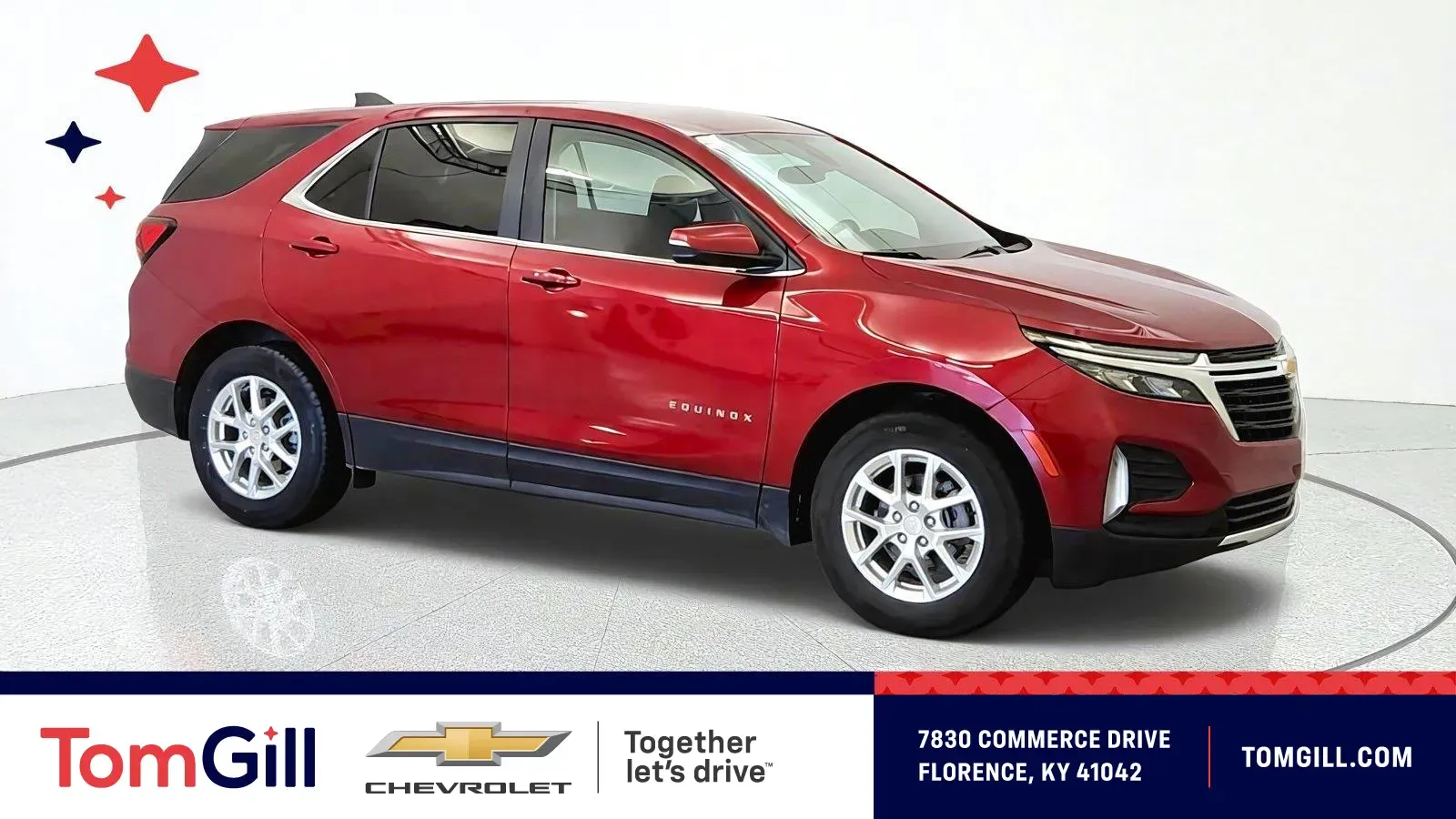 Red 2024 Chevrolet Equinox LT for sale in Florence, KY