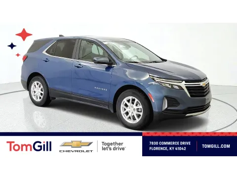 Blue 2024 Chevrolet Equinox LT for sale in Florence, KY