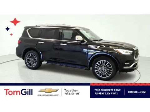 Black 2024 INFINITI QX80 SENSORY for sale in Florence, KY