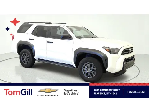 White 2025 Toyota 4Runner SR5 for sale in Florence, KY
