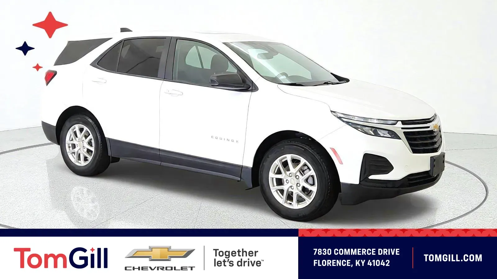 White 2023 Chevrolet Equinox LS for sale in Florence, KY