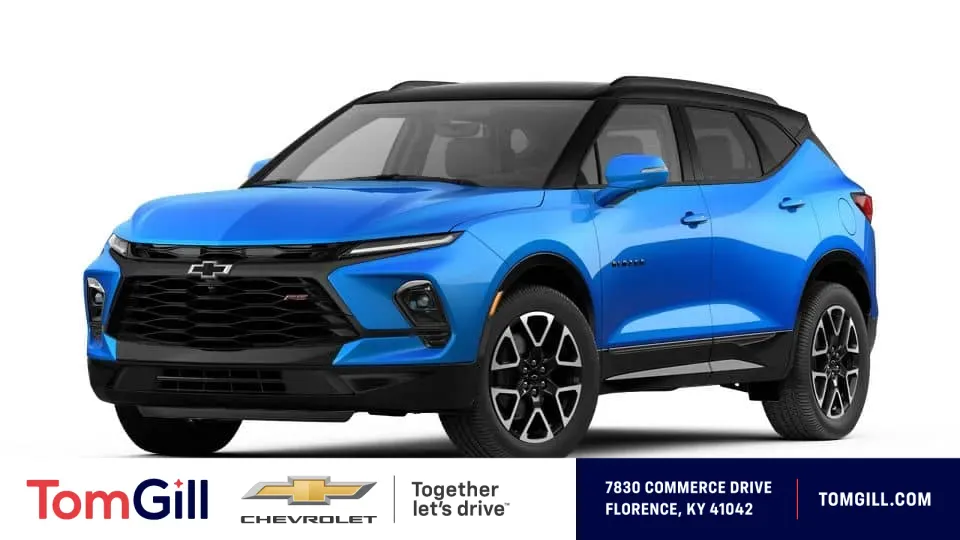 Blue 2026 Chevrolet Blazer RS for sale in Florence, KY