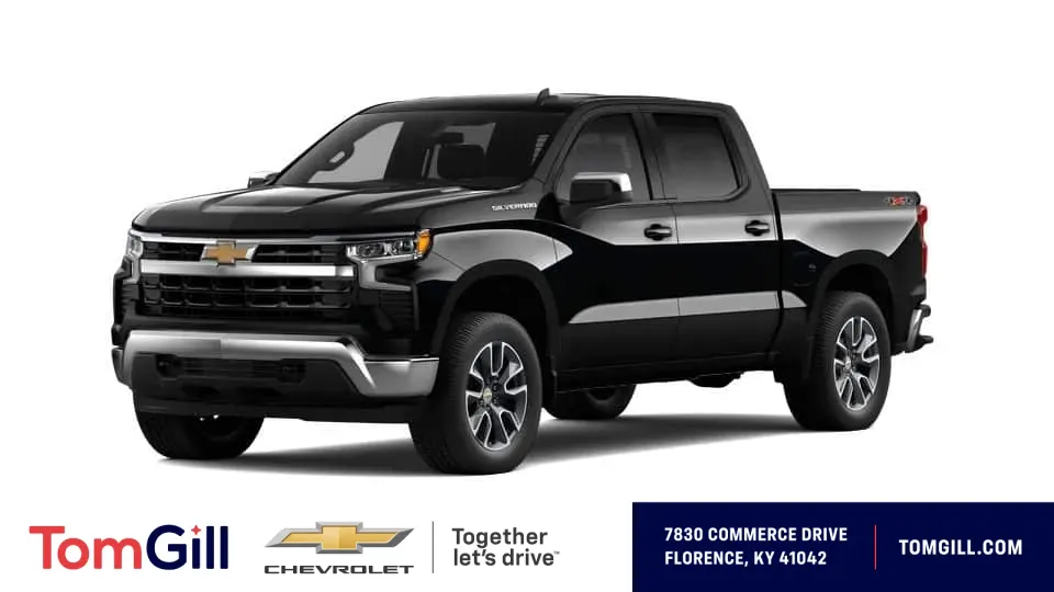 Black 2026 Chevrolet Silverado 1500 LT for sale in Florence, KY