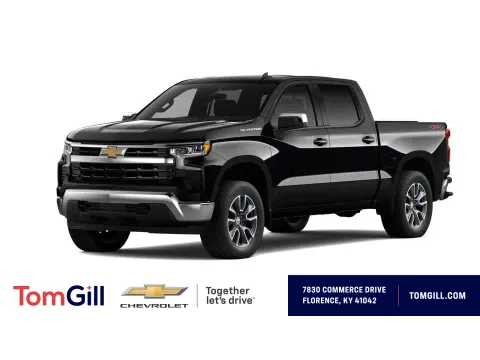 Black 2026 Chevrolet Silverado 1500 LT for sale in Florence, KY