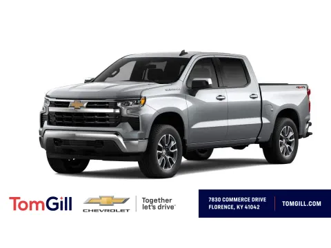 Gray 2026 Chevrolet Silverado 1500 LT for sale in Florence, KY